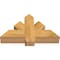 Ekena Millwork Kennewick Rough Sawn Timber Gable Bracket, Western Red Cedar, 36"W x 21"H x 6"D x 6"F, 14/12 Pitch GBW036X21X0606KEN00RWR - alternate 4
